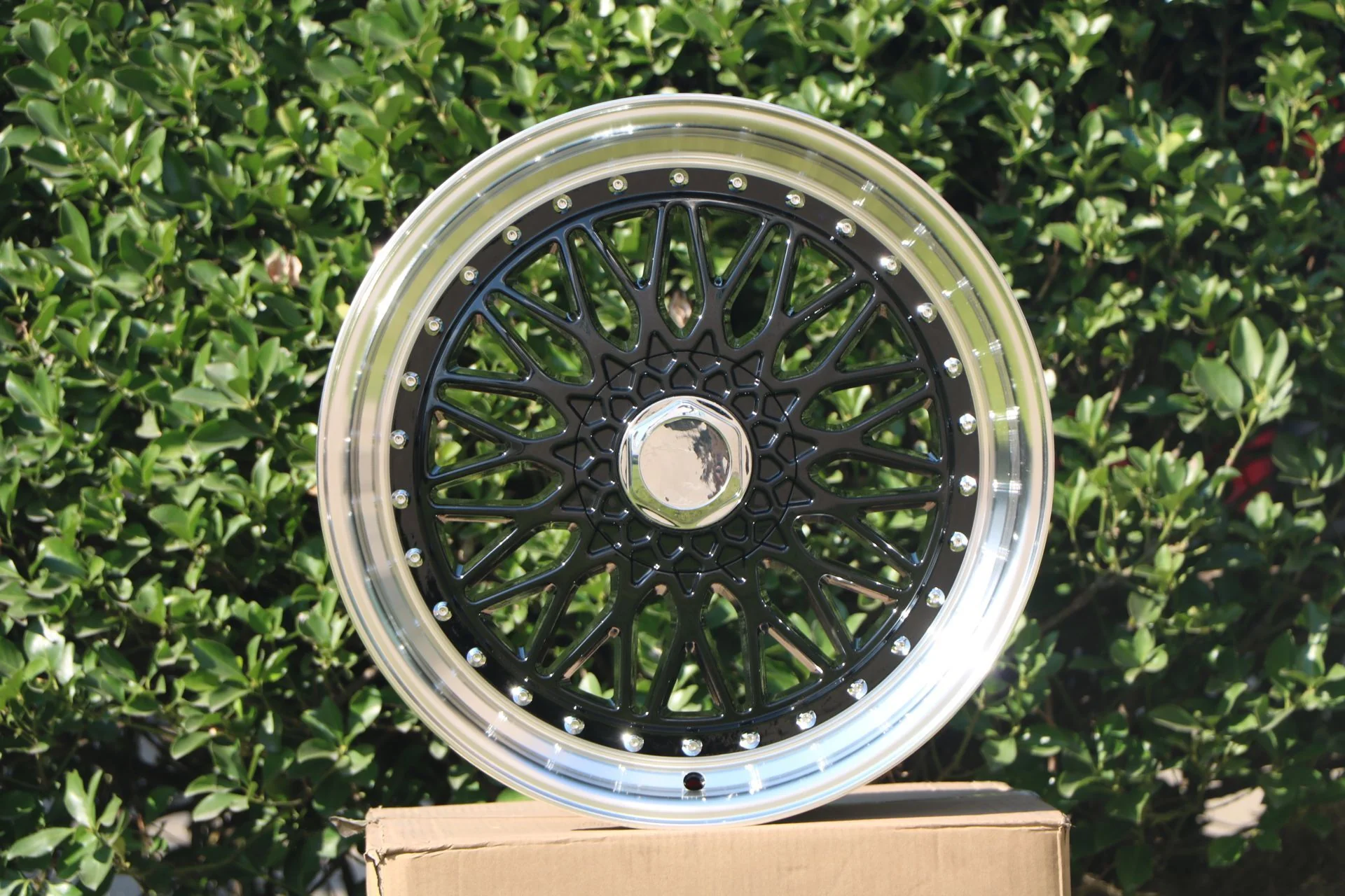 W881 479 Black Machined Lip 17x7.5 ET35 5x112/114.3/120 CB73.1 - Image 3