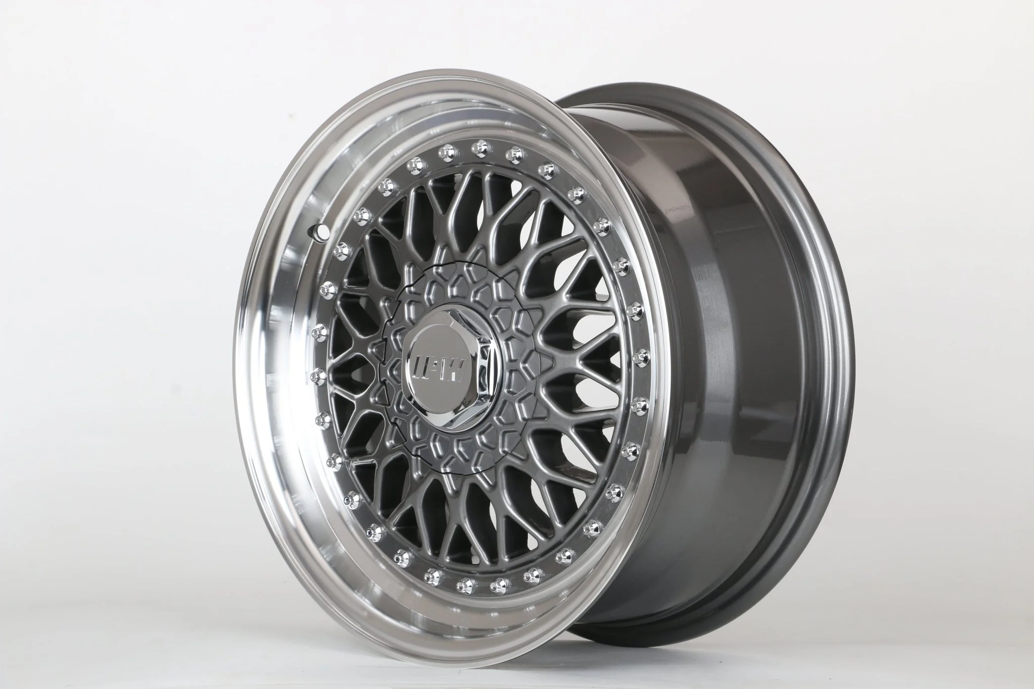 W883 479 Gunmetal Machined Lip 20x9.5 ET35 5x112 5x114.3 5x120 CB 73.1 - Image 6