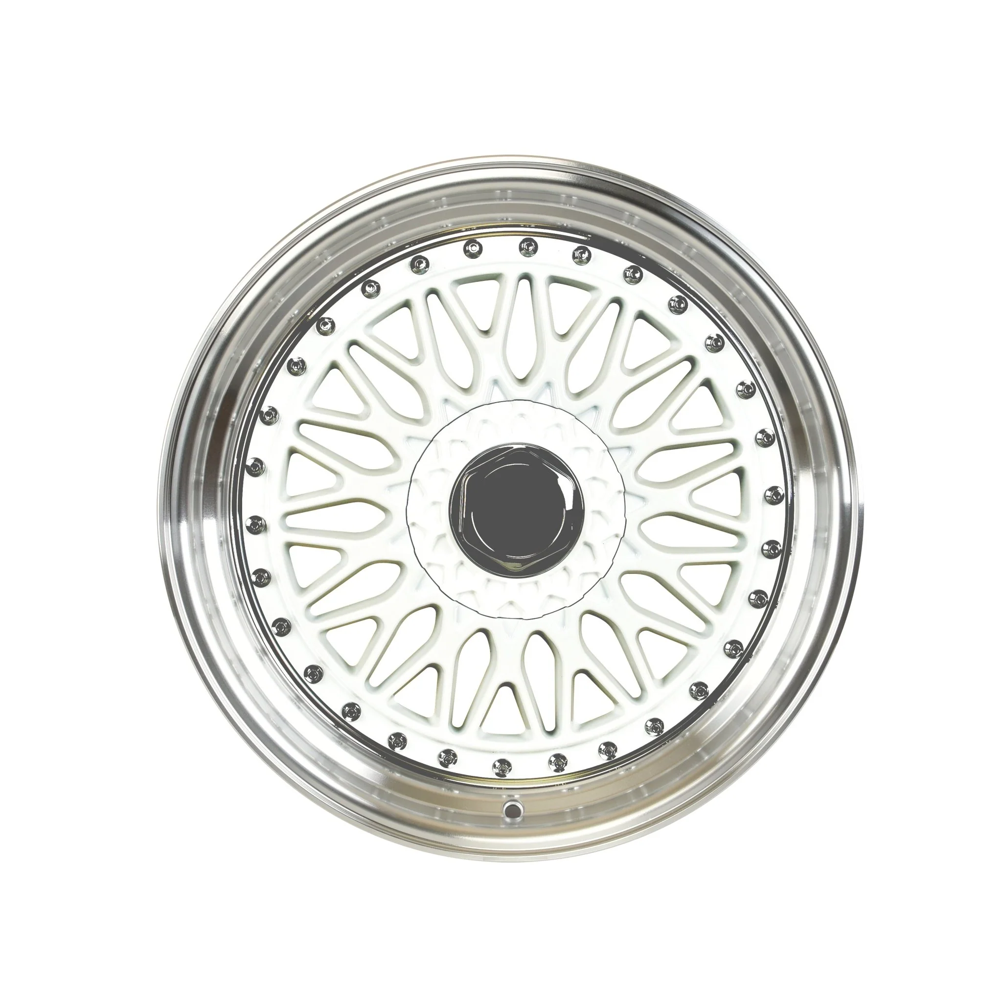 W883 White Machined Lip 20x8.5 ET35 5x112/114.3 CB73.1 - Image 6