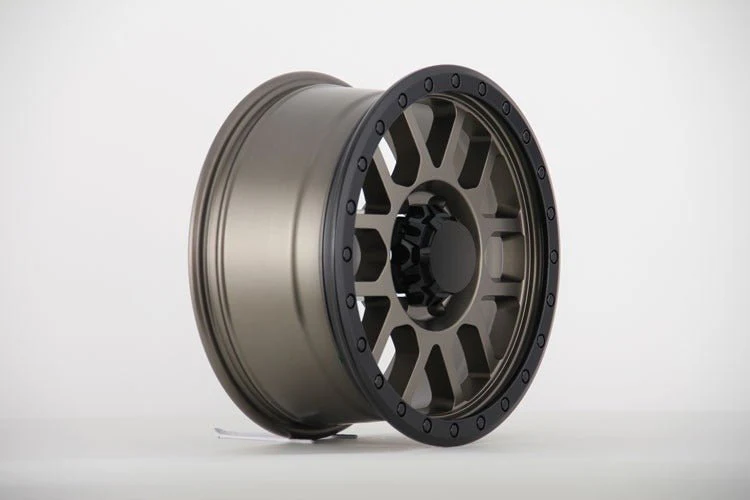 W901 414 Satin Bronze Black Lip 17x8.0 ET20 6x139.7 CB110.5 - Image 2