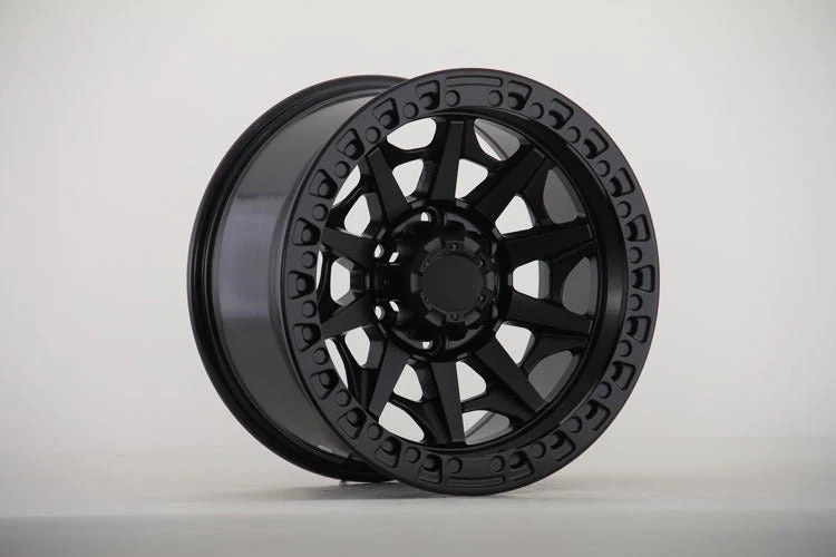 W909 1950 Satin Black 17x9.0 ET0 6x139.7 CB110 - Image 4
