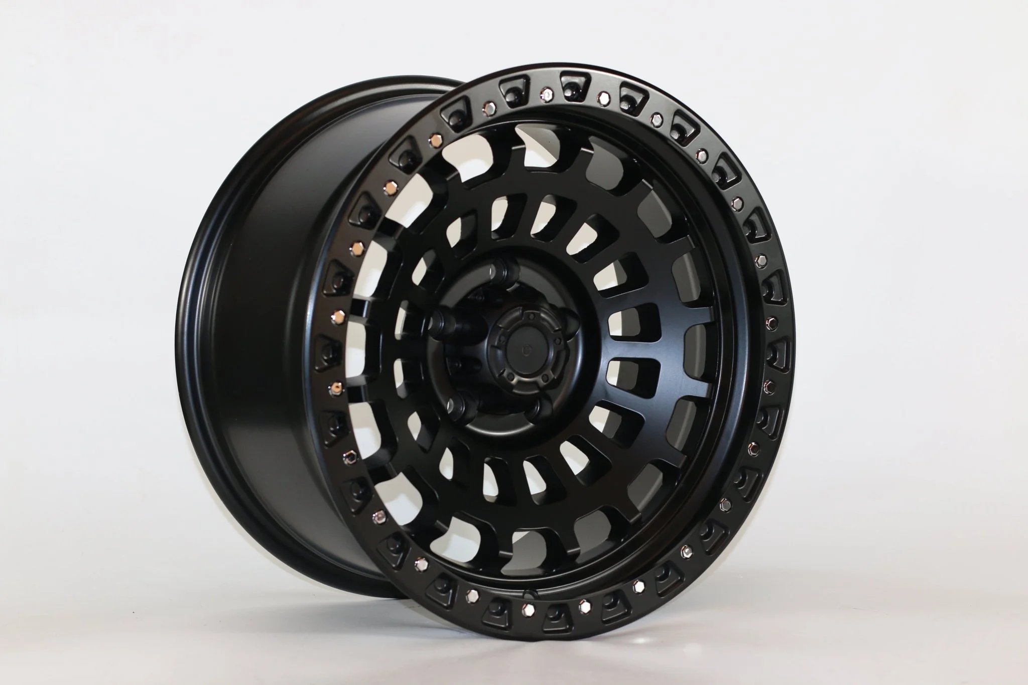 W966 IV-692 Satin Black 17x9.0 ET0 6x139.7 CB110 - Image 5