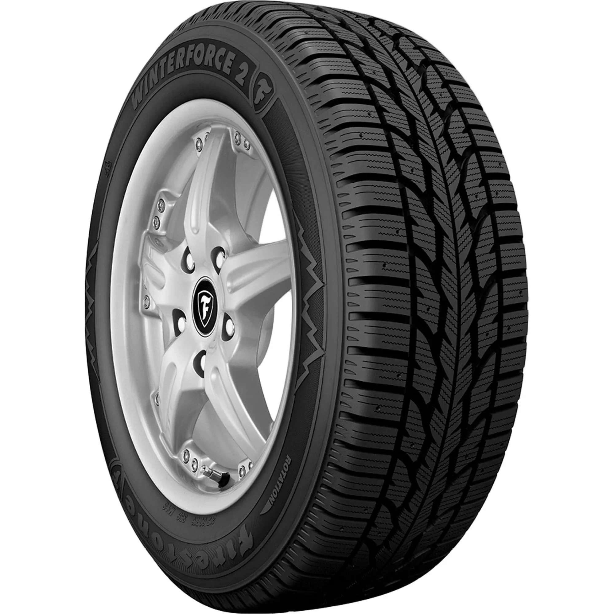 215/50R17 Firestone Winterforce 2 Winter  95S XL Passenger Tire - Image 4