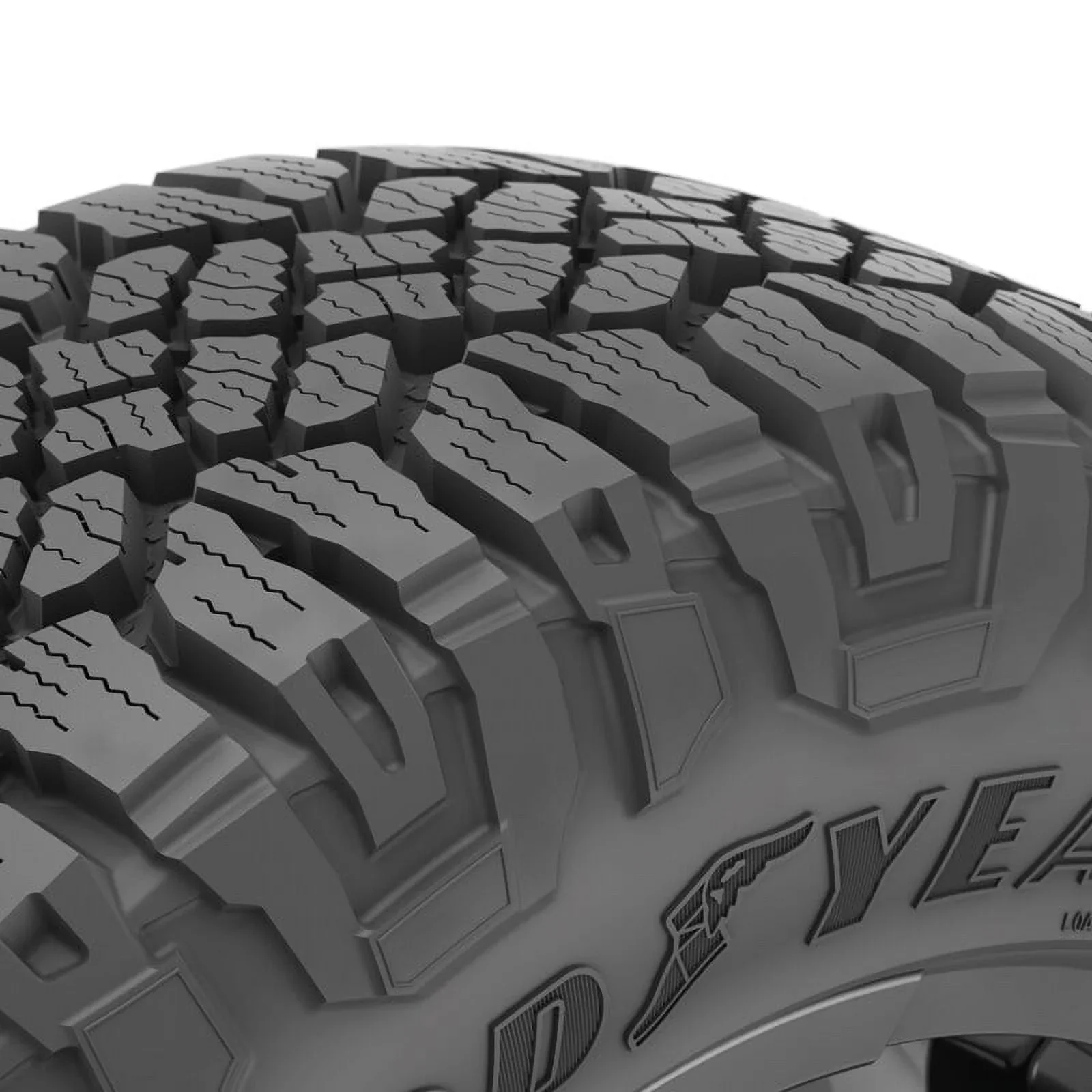 LT285/75R18 Goodyear Wrangler Duratrac RT  129S All-Terrain Tire - Image 3