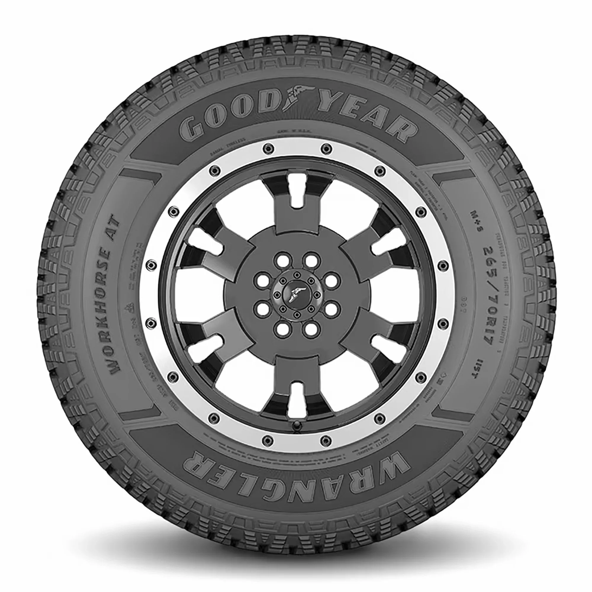 275/65R18 Goodyear Wrangler Workhorse at All Terrain 116T Light Truck Tire - Image 2
