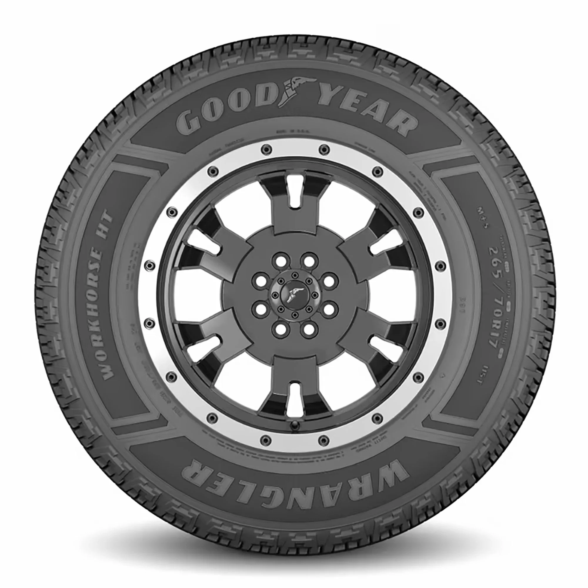 LT275/65R18 Goodyear Wrangler Workhorse HT All Season 123R E Light Truck Tire - Image 2